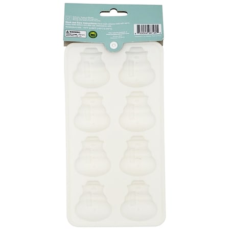 Handstand Kitchen Handstand Kitchen Winter Wonderland Snowman Mini Mold Silicone 1 pk BKS-SMNMINI
